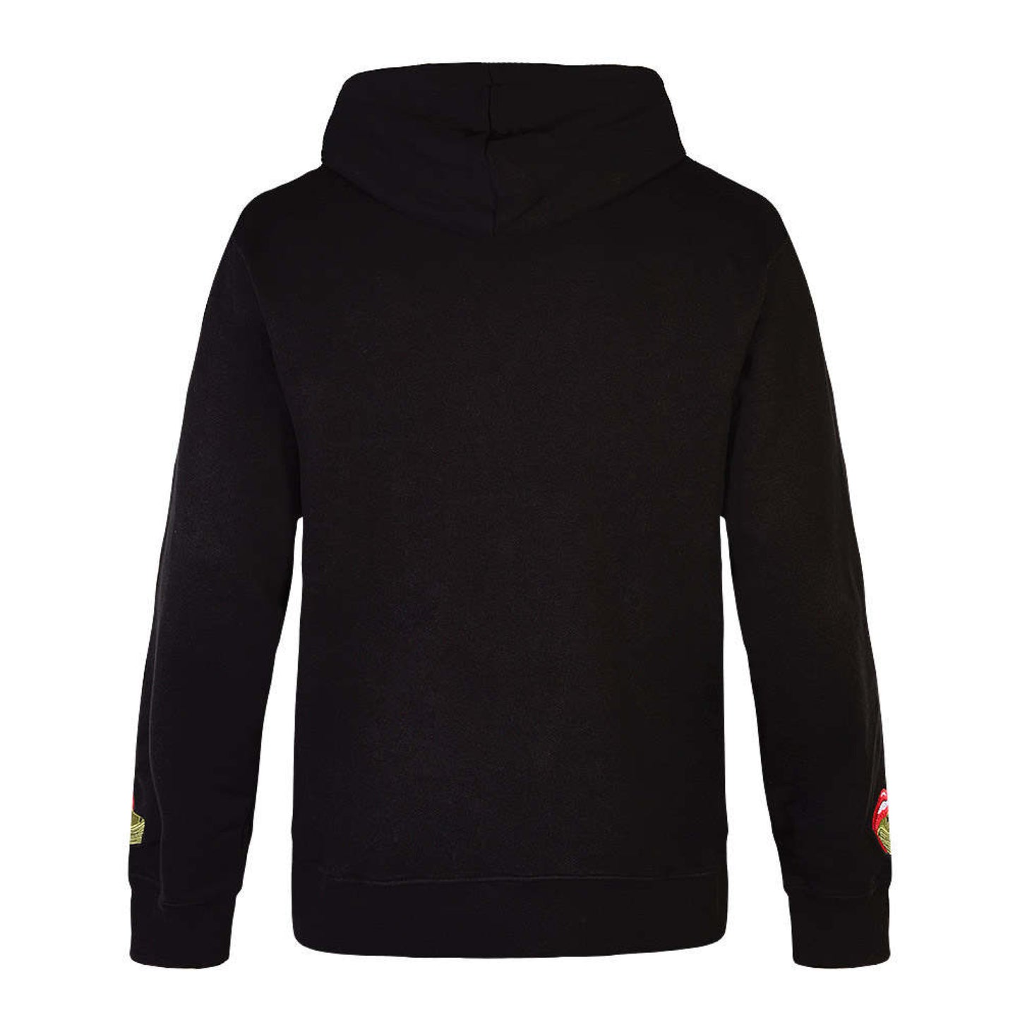 Premium Black Velvet-Lined Hoodie w/ Pouch