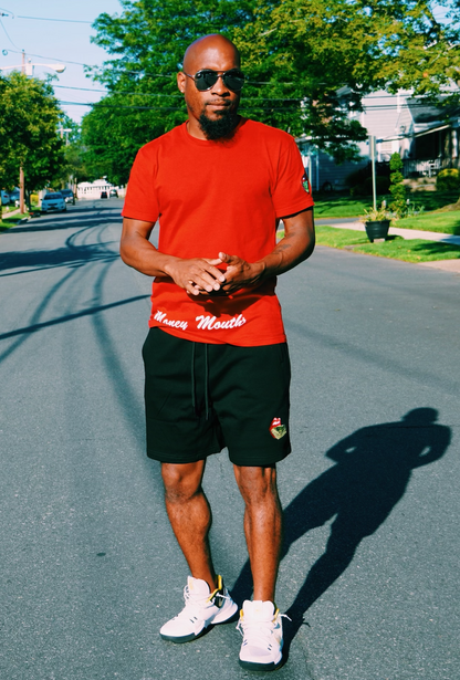 Red Signature Tee with Premium Patch