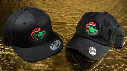 Black Premium Logo Dad Hat